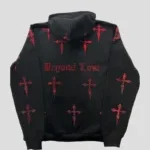 Red Rhinestone Daggers on OVERSIZED Black Zip Hoodie 1 150x169 1.webp