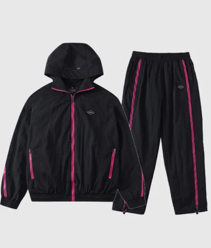 Unknown London Rhinestone Tracksuit BlackPink 7.webp