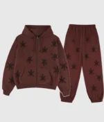 Unknown London Rhinestone Tracksuit Brown 1.webp