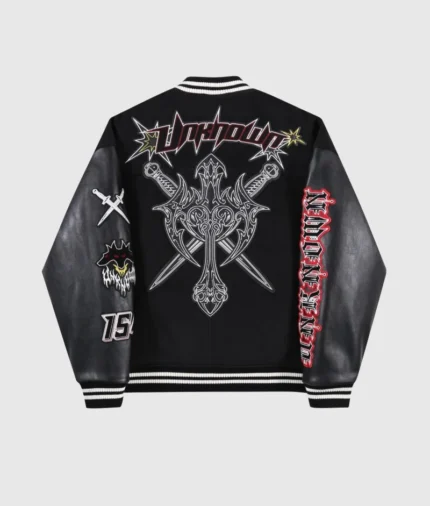 Unknown London Team Jacket Black 2.webp