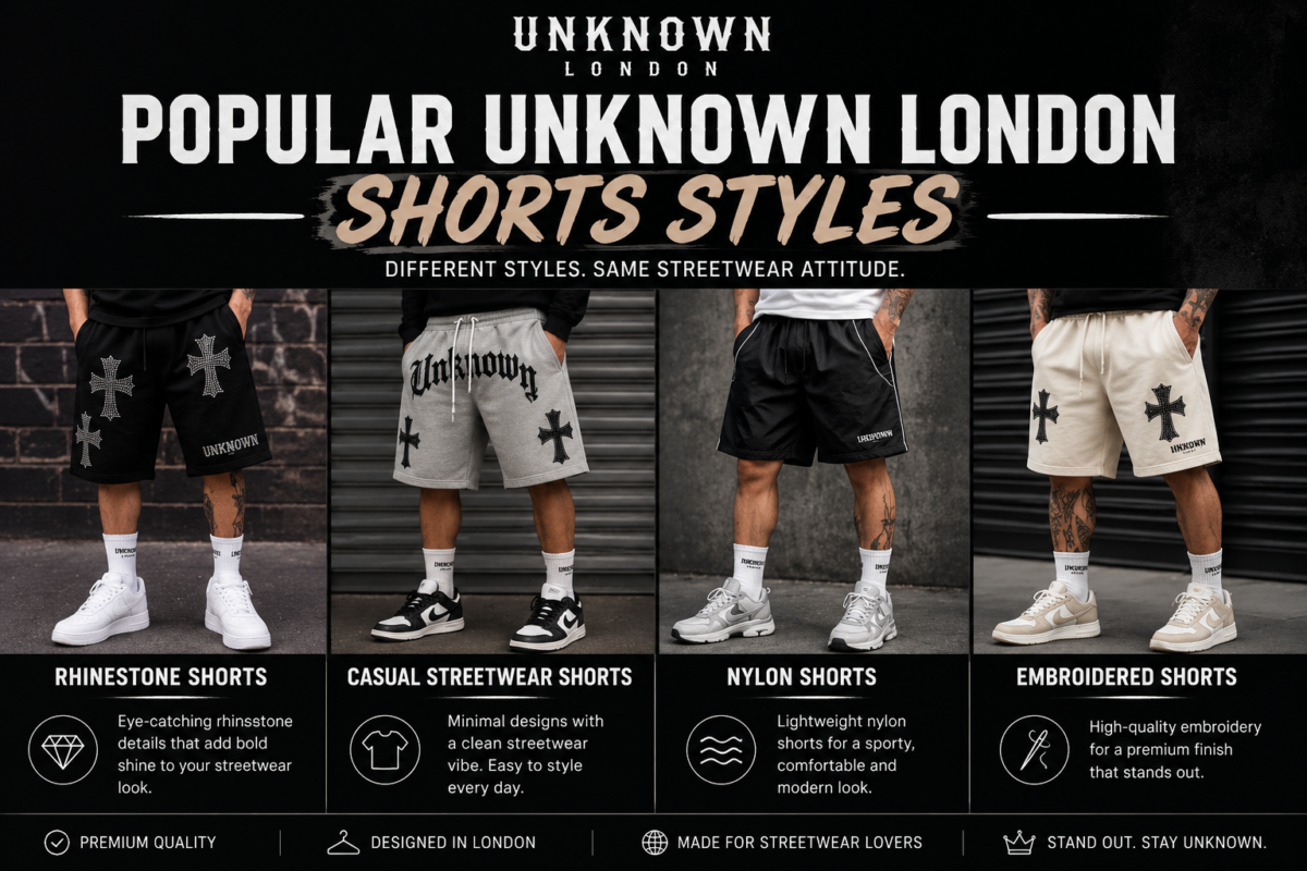 Unknown London Shorts: Styles, Fit & How to Wear Them 2 Unknown London Shorts: