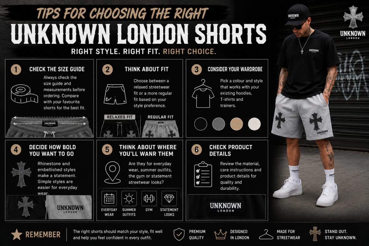Unknown London Shorts: Styles, Fit & How to Wear Them 5 Unknown London Shorts: