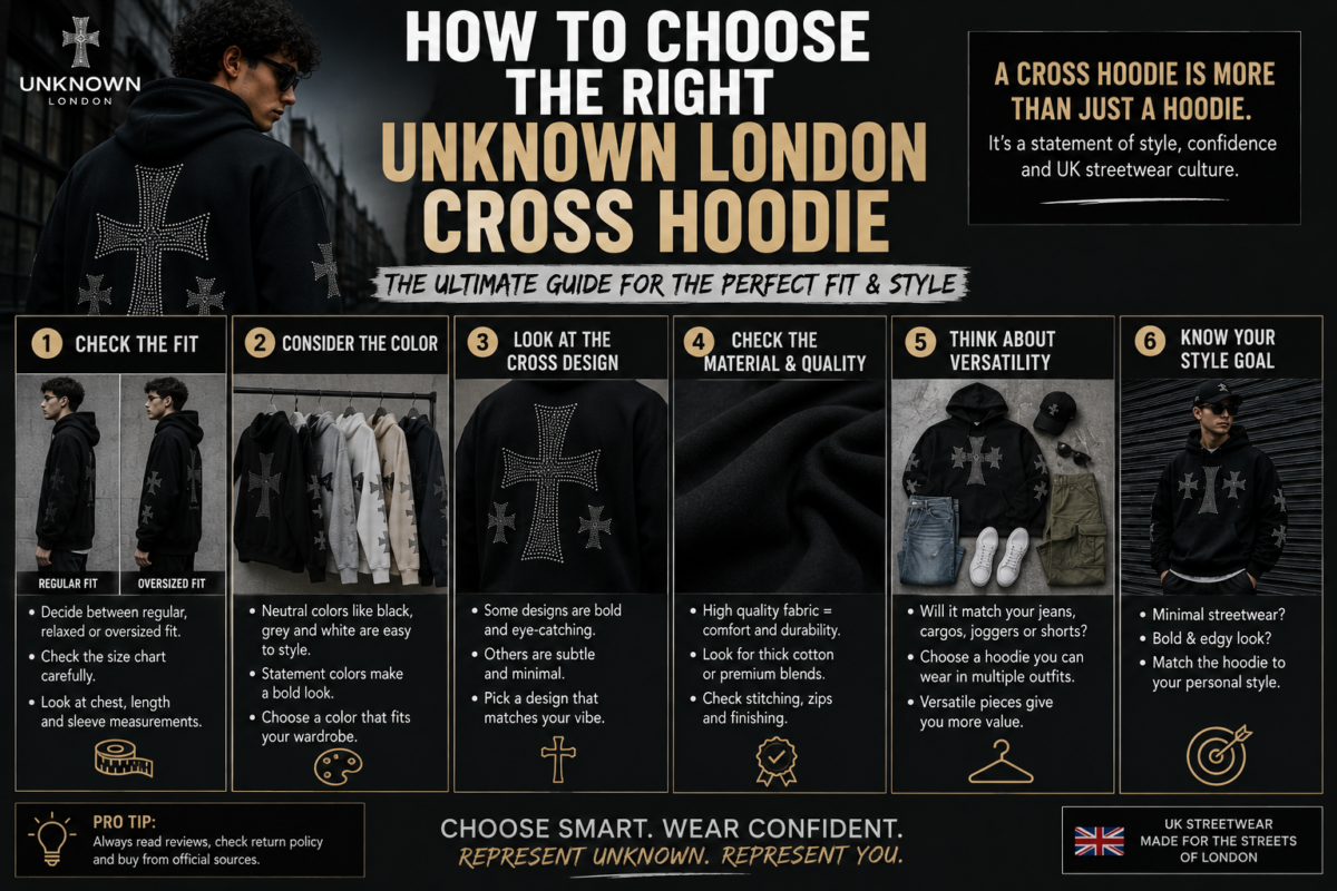 Unknown London Cross Hoodie: Style, Fit & Complete UK Streetwear Guide 6 Unknown London Cross Hoodie: Style, Fit & Complete UK Streetwear Guide