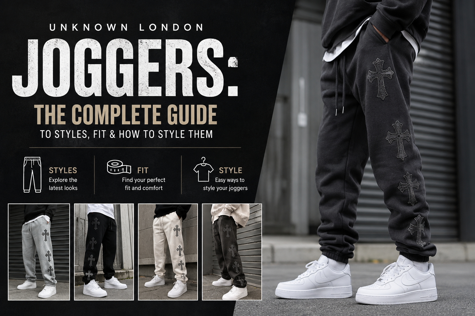 Unknown London Joggers: The Complete Guide to Styles, Fit & How to Style Them