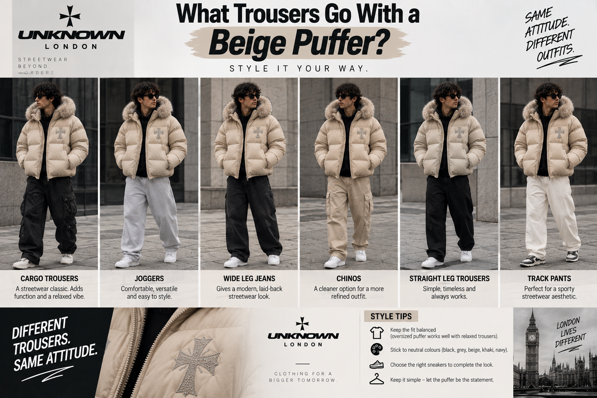 Beige Fur Hood Puffer – Unknown London: Style, Fit & Outfit Guide 3 ChatGPT Image Sep 10, 2026, 03 31 31 AM